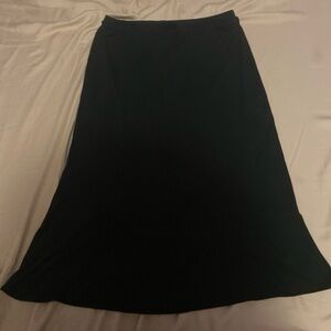 Chic Black Midi Skirt for Women